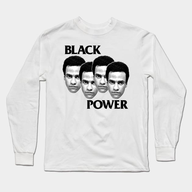 Black Power  / Meme Parody Design Long Sleeve T-Shirt by DankFutura